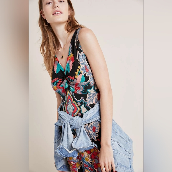 💘 Anthropologie Maeve Camilla Boho Maxi Dress - Picture 4 of 10